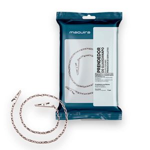 Prendedor De Guardanapo com Corrente Jacaré - Maquira