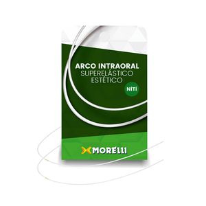 50.72.036 Arco Intraoral Estético Superelástico Médio Niti  0,43x0,63mm - Morelli