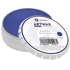 Cera Artwax Press Fresagem Azul 70g - Odontomega