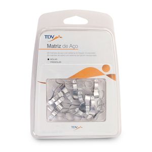 Matriz Molar Aço 20 Unidades - TDV