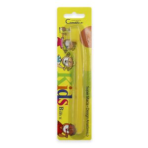Escova Dental Infantil Científica Kids Baby II Amarela - Dental Line
