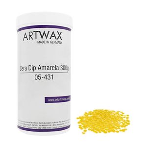 Cera Artwax Dip Amarela 300g - Odontomega