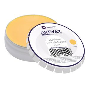 Cera Artwax Press Amarela 70g - Odontomega