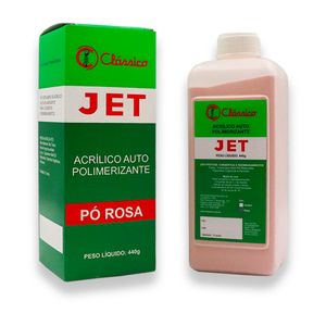Jet Pó Autopolimerizavel Rosa - Clássico