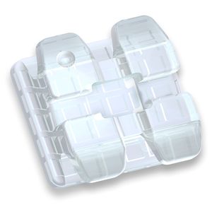 10.85.2112 Bráquete Cerâmico Ice Clear Roth 0,022 (Dente 12) - Orthometric