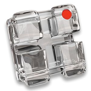 10.90.2134 Bráquete Cerâmico Iceram-Safira Roth 022  1° Pre Molar I/E C/ Gancho (Dente 34) - Orthometric