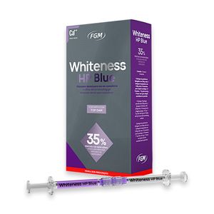 Clareador Whiteness Hp Blue Calcium 35% Kit 6 Sessões com Top Dam - FGM
