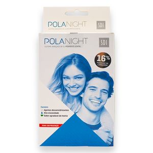 Clareador Pola Night 16% de Peróxido de Carbamida Kit com 9 Seringas - SDI
