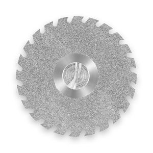 Disco Diamantado Duplface Total 22x0,20mm Serrilhado - American Burrs