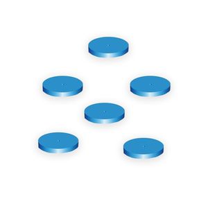 Stop de Silicone Ref. 700 1,5mm com 100 - Angelus