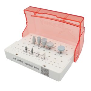 Kit para Remoção de Bráquetes Estéticos e Resina Residual Ortho Gloss Pro - American Burrs