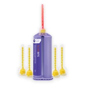 Silicone de Adição para Registro de Mordida Scan Bite com 1 Cartucho 50ml - Yller