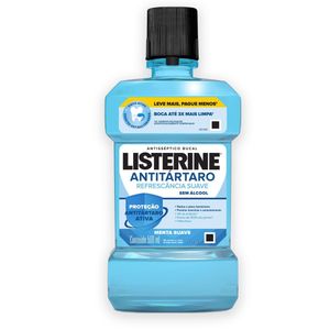 Listerine Antitártaro Zero Álcool Control Menta Suave 500ml - Johnson & Johnson