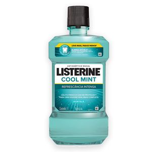 Antisséptico Bucal Listerine Cool Mint Com Álcool 1Lts - Johnson & Johnson