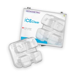 10.87.2000 Bráquete Cerâmico New Ice Clear Roth 0,022 - Orthometric