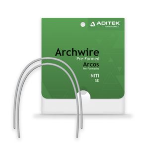 09.15.0525 Arco Niti Se Natural Superior 021x025 Com 10 - Aditek