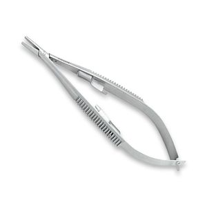 Porta Agulha Castroviejo Reto Simples 14cm - Golgran