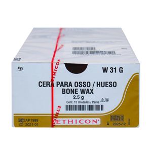 Cera Para Osso Ethicon com 12 de 2,5g cada - Johnson E Johnson