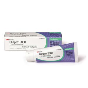 Creme Dental Clinpro 5000 Sabor Baunilha Mentolado 113G - Solventum