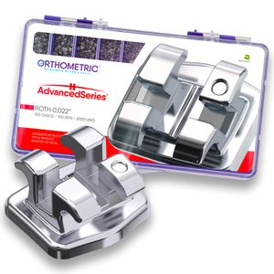 10.10.2900 Bráquete Metálico Advanced Series Roth 0,022 100 Casos - Orthometric