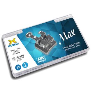 10.15.903 Kit De Bráquetes 01 Caso Prescrição Roth Max .022 Gancho Canino - Morelli