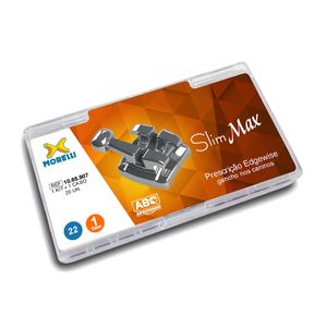 10.65.907 Kit de Bráquetes 01 Caso Prescrição Edgewise Slim Max 0.22 Gancho Canino - Morelli