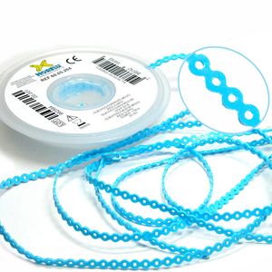 60.05.204 Elástico Corrente Médio Azul Bebê 1,5m - Morelli