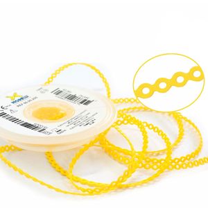 60.05.205 Elástico Corrente Médio Amarelo 1,5m - Morelli