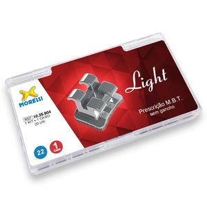 10.35.904 Kit de Bráquetes 01 Caso Prescrição M.b.t. Light 0.22 - Morelli