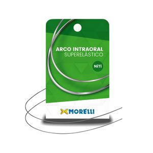 50.61.002 Arco Intraoral Superelástico Grande Niti Quadrado 0,40x0,40mm - Morelli