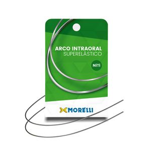50.72.015 Arco Intraoral Superelástico Médio Niti 0,53x0,63mm (.021"X.025") - Morelli