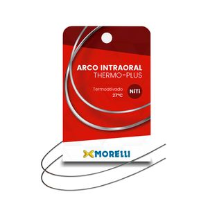 50.72.224 Arco Intraoral Thermo-Plus Médio Niti Retangular 0,40x0,55mm (.016"X.022") - Morelli