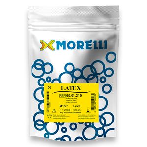 60.01.210 Elástico Em Látex Leve 1/2 - Morelli