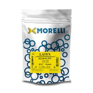60.01.212 Elástico Em Látex Pesado 1/2 - Morelli