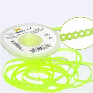 60.05.150 Elástico Corrente Curto Verde Limão Cristal 1,5m - Morelli