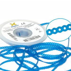 60.05.154 Elástico Corrente Curto Azul Cristal - Morelli