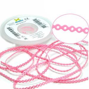 60.05.219 Elástico Corrente Médio Rosa Bebê 1,5m - Morelli