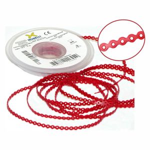 60.05.210 Elástico Corrente Médio Vermelho 1,5m - Morelli