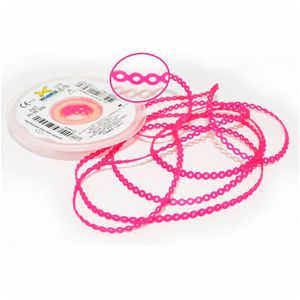 60.05.255 Elástico Corrente Médio Pink Cristal - Morelli