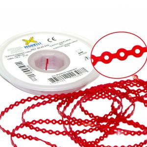 60.05.310 Elástico Corrente Longo Vermelho - Morelli