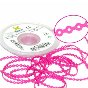 60.05.312 Elástico Corrente Longo Rosa 1,5m - Morelli