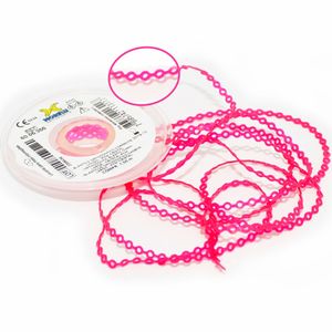 60.05.355 Elástico Corrente Longo Pink Cristal - Morelli
