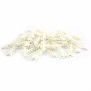 60.06.127 Elástico Ligadura Modular Branco Renda - Morelli