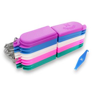 80.04.002 Caixa Para Elástico Ortodôntico Intraoral/extraoral Multicolor - Morelli