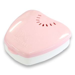 80.04.212 Caixa De Aparelho Móvel Para Ortodontia De Bolso Rosa - Morelli