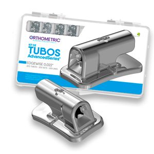 21.22.1027 Kit Tubos Advanced Edgewise 200 Unidades - Orthometric