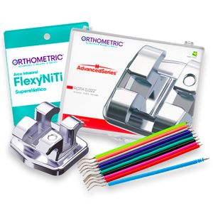 10.10.2802 Kit Promocional Advanced Roth 0,022 10 casos + Gratis 20 Arcos e 10 Bengalinhas - Orthometric