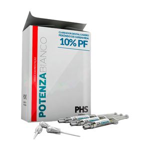 Clareador Dental Potenza Bianco Pf  10% 6 seringas - Tokuyama