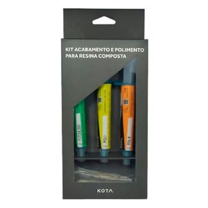 Kit De Acabamento E Polimento Para Resina Composta - Kota