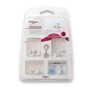 Ponta Para Polimento Optimize 24 unidades + Mandril - Tdv